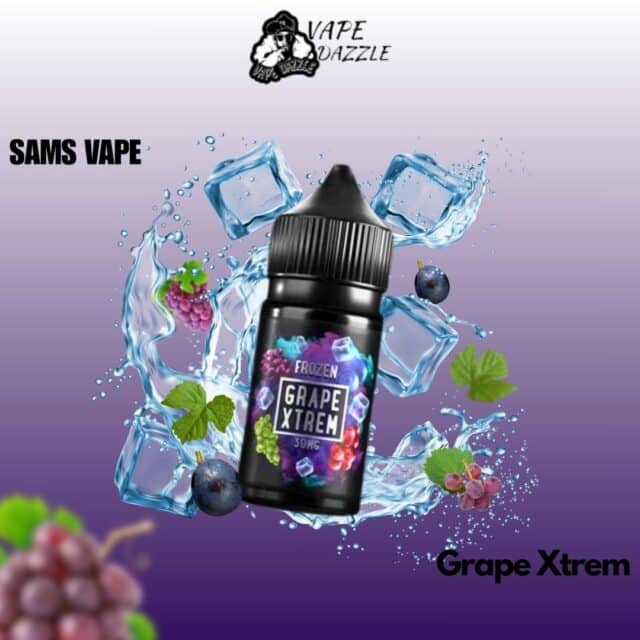 sams salt nicotine Grape Xtrem flavours