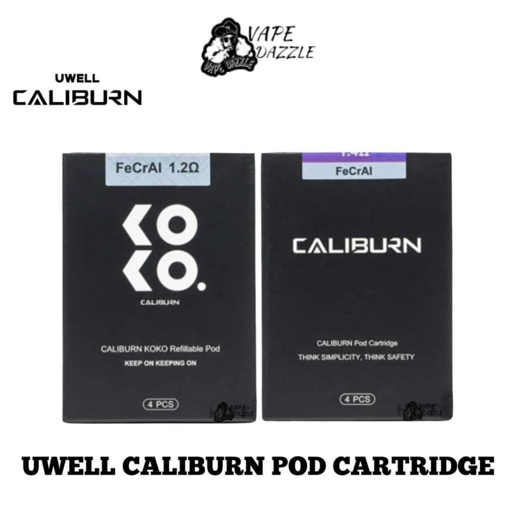 UWELL CALIBURN POD CARTRIDGE 1.4 OHM 4 PACK