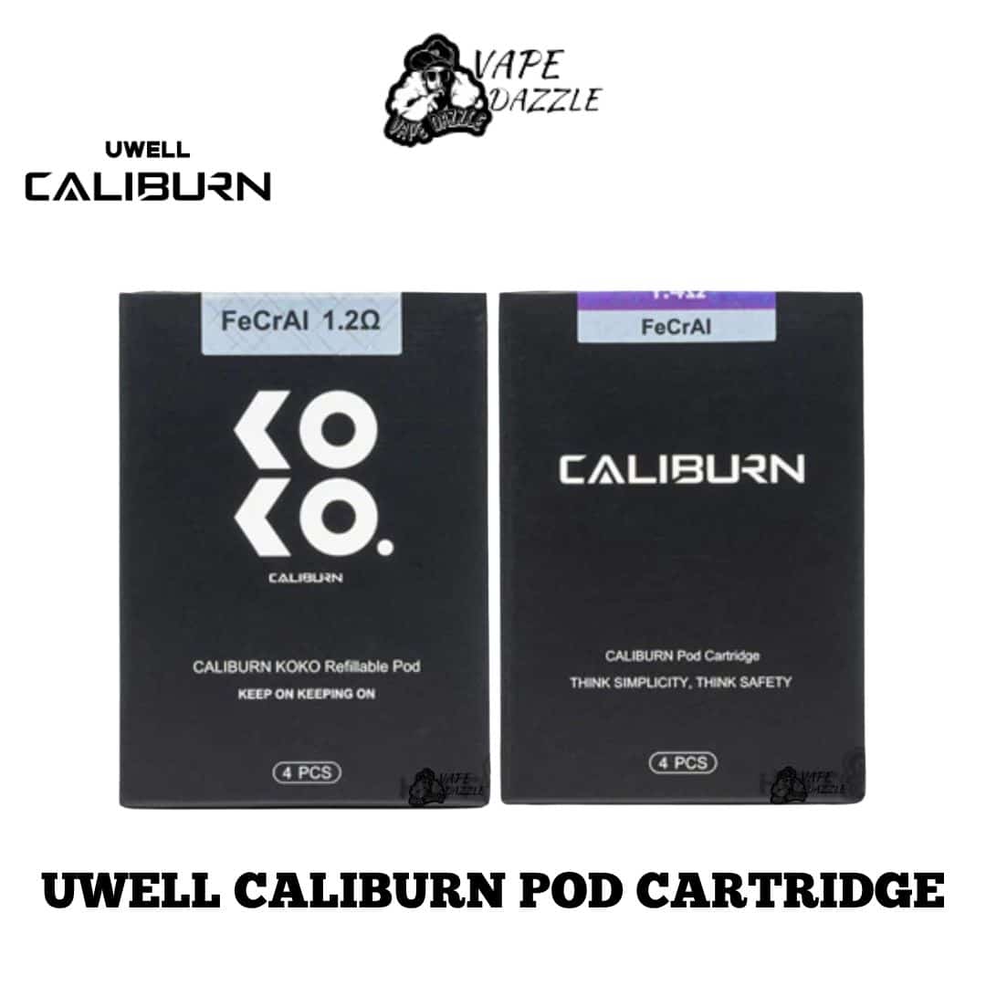 UWELL CALIBURN POD CARTRIDGE 1.4 OHM 4 PACK