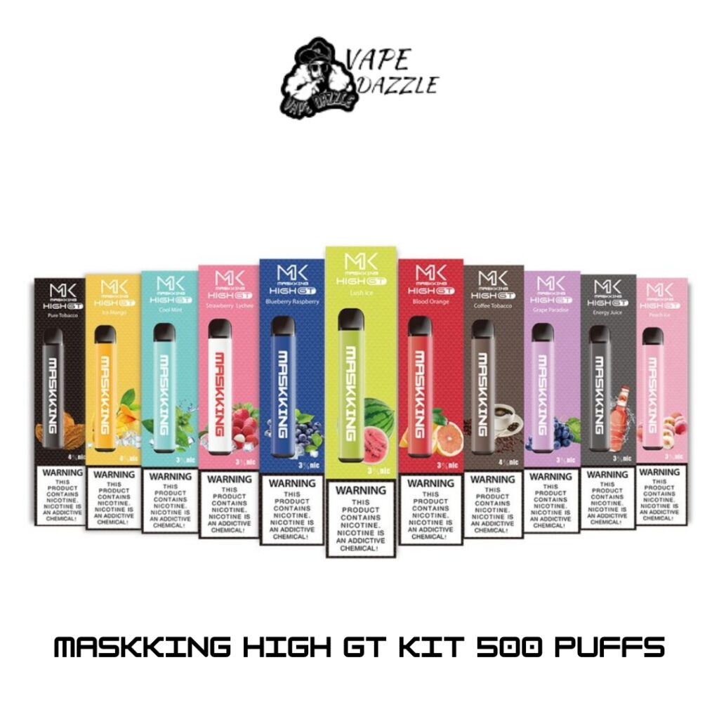 Maskking high gt kit 500 puffs