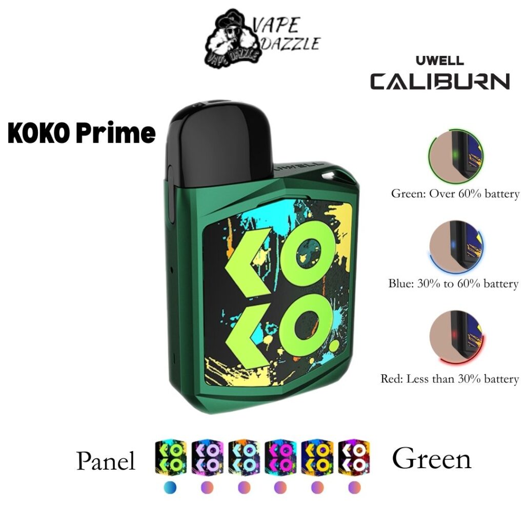 Uwell Caliburn KOKO Prime Green