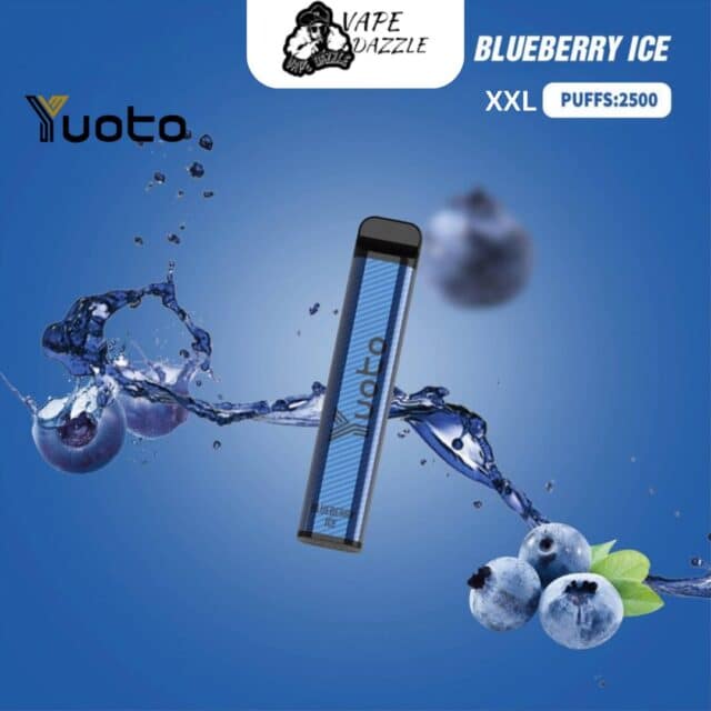 YUOTO XXL Blueberry Ice 2500 Puffs