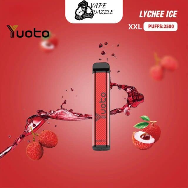 YUOTO XXL Lychee Ice 2500 Puffs