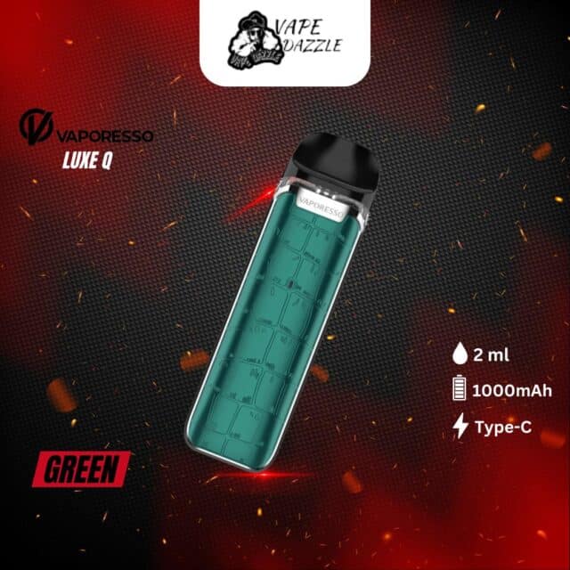 Vaporesso LUXE Green color Q Pod