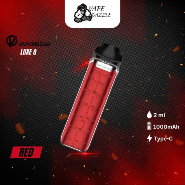 Vaporesso LUXE Red color Q Pod