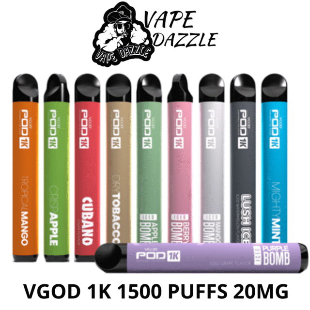 VGOD Pod 1K 1500 puffs 20mg