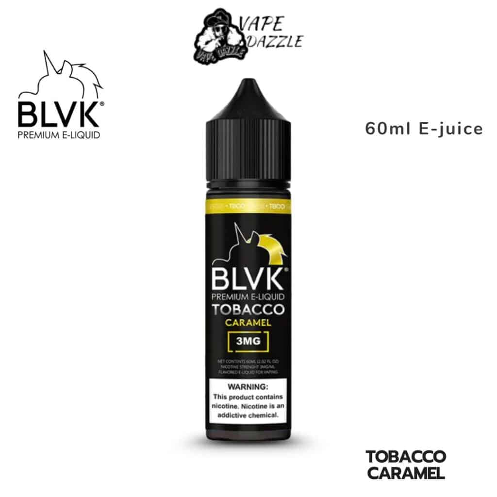 BLVK Tobacco Caramel 60ML E-LIQUID