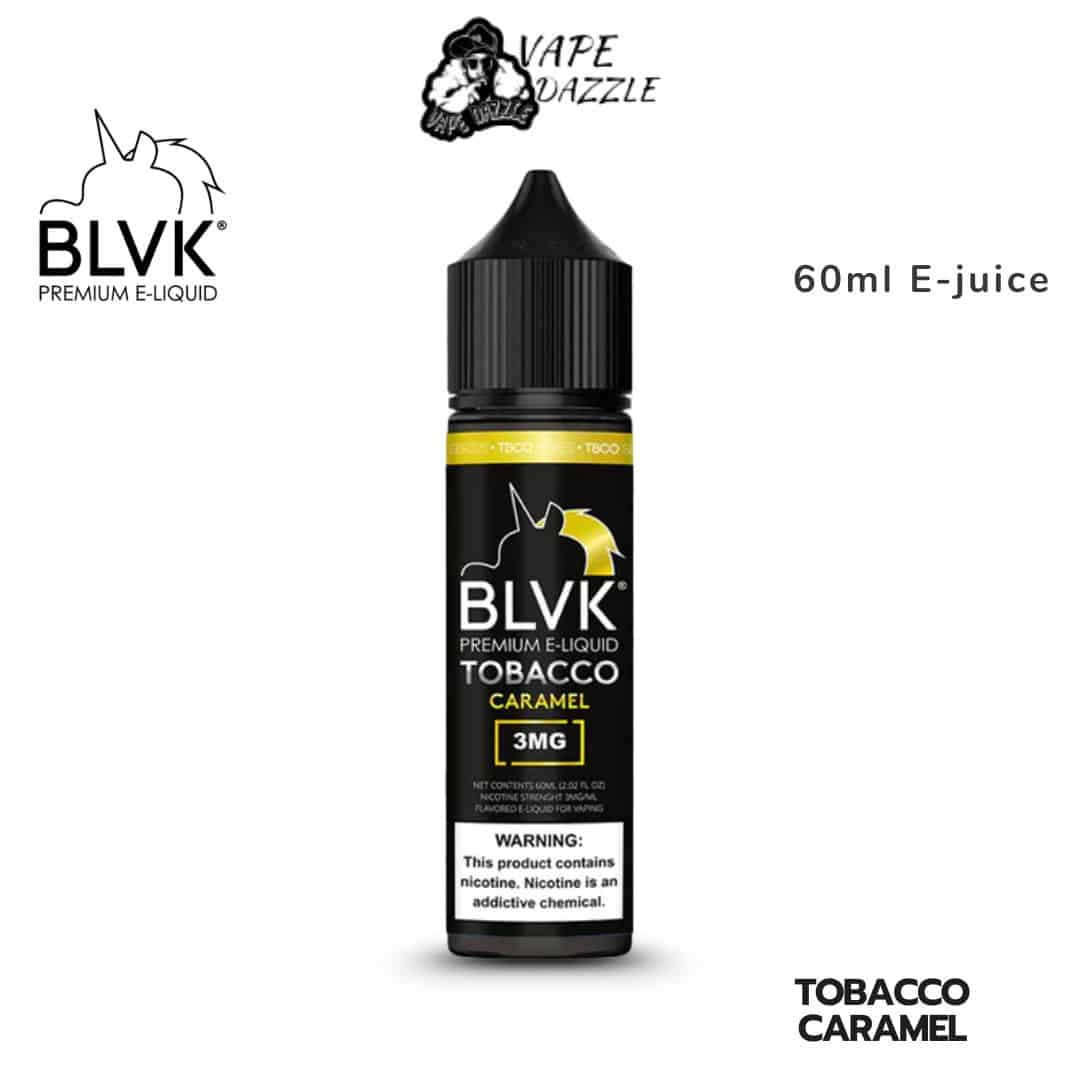 BLVK Tobacco Caramel 60ML E-LIQUID