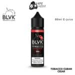BLVK Tobacco Cuban Cigar 60ML E-LIQUID