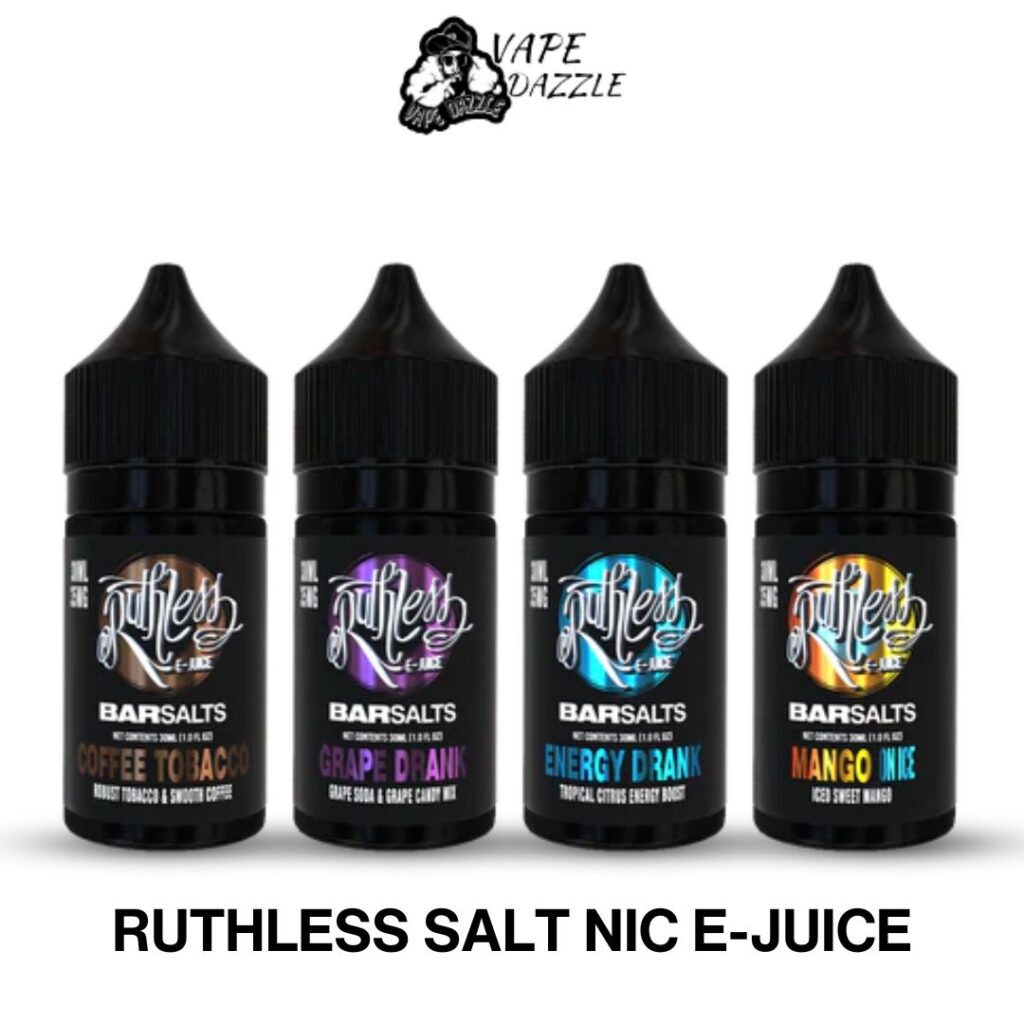 RUTHLESS SALT NIC E-JUICE 30ml