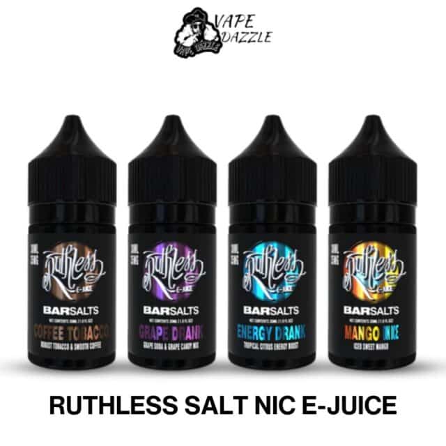 RUTHLESS SALT NIC E-JUICE 30ml