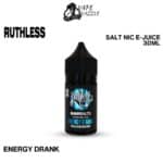 RUTHLESS SALT NIC ENERGY DRANK E-JUICE