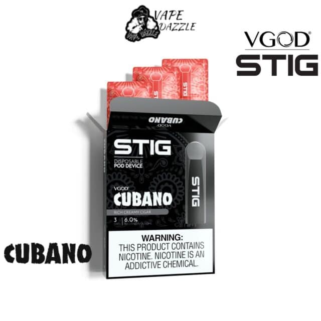 STIG Cubano DISPOSABLE VAPE
