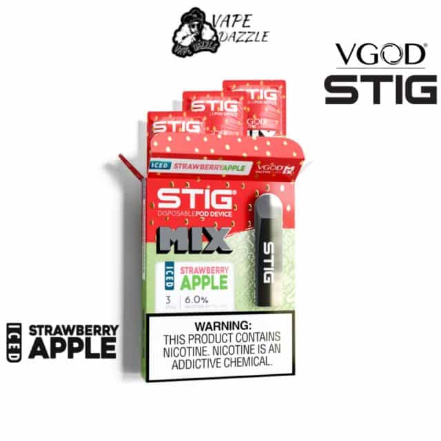STIG Iced Strawberry Apple DISPOSABLE VAPE