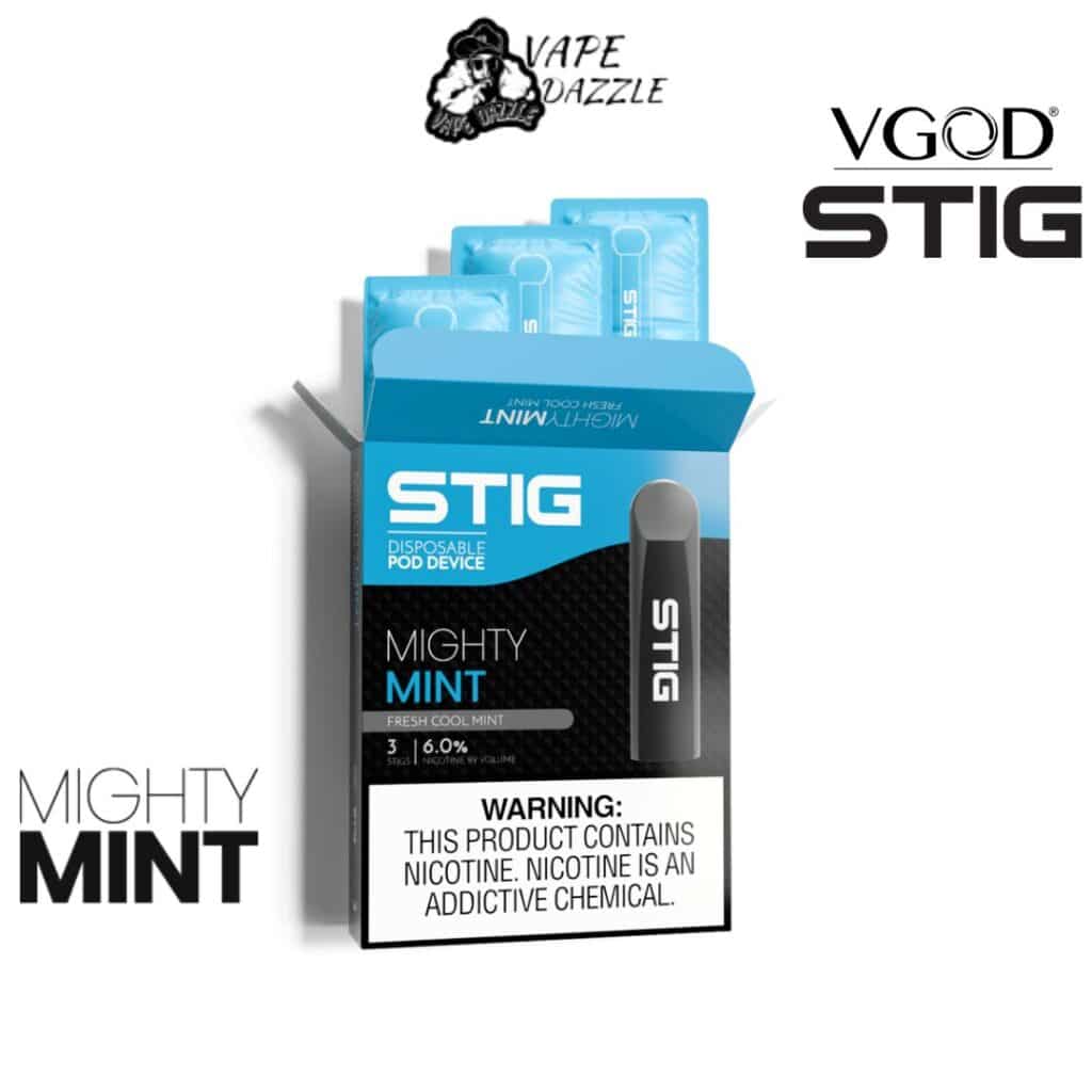 STIG Mighty Mint DISPOSABLE VAPE
