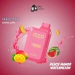 Isgo Bar Peach Mango Watermelon flavor 10000 puffs