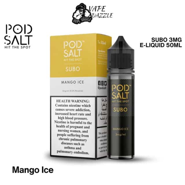 Pod Salt Subo Mango Ice E-Liquid 50ml