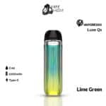 Vaporesso Luxe Qs Lime Green color pods