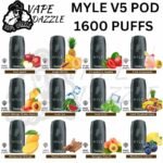 Myle V5 Pod 1600 Puffs