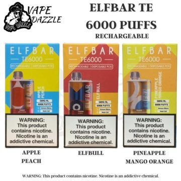 ELFBAR TE 6000 PUFFS