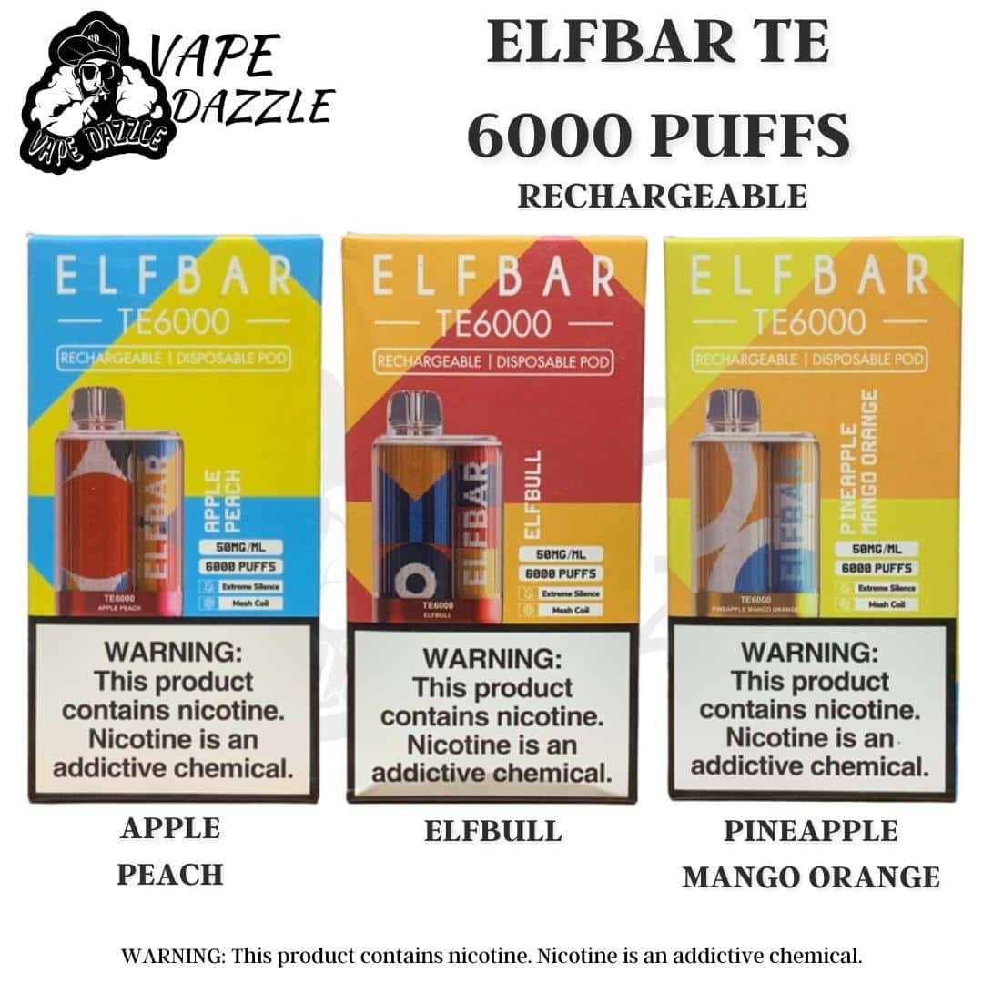 ELFBAR TE 6000 PUFFS