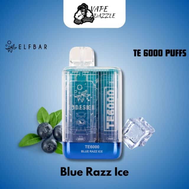 ELFBAR TE Blue Razz Ice 6000 PUFFS