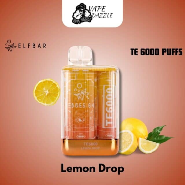 ELFBAR TE Lemon Drop 6000 PUFFS