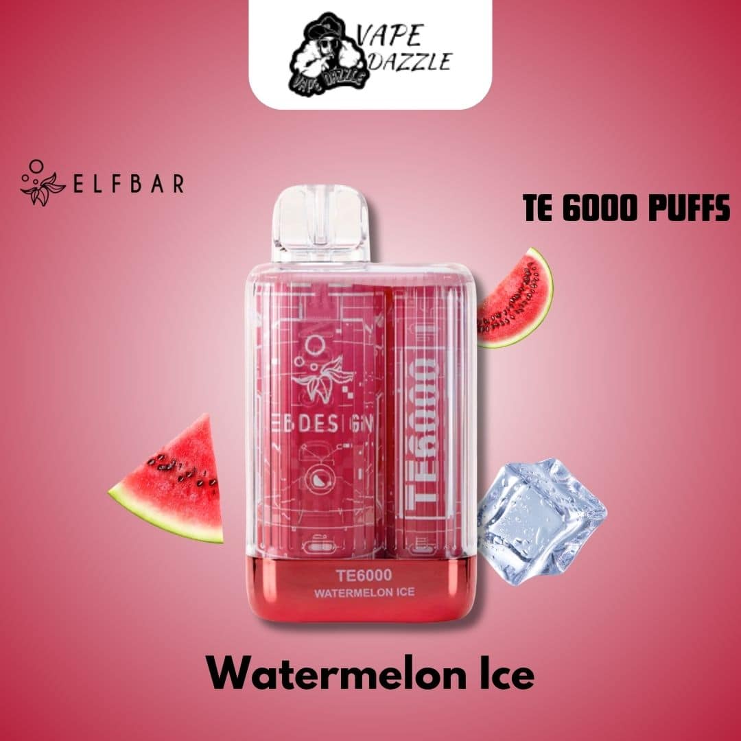 ELFBAR TE Watermelon Ice 6000 PUFFS