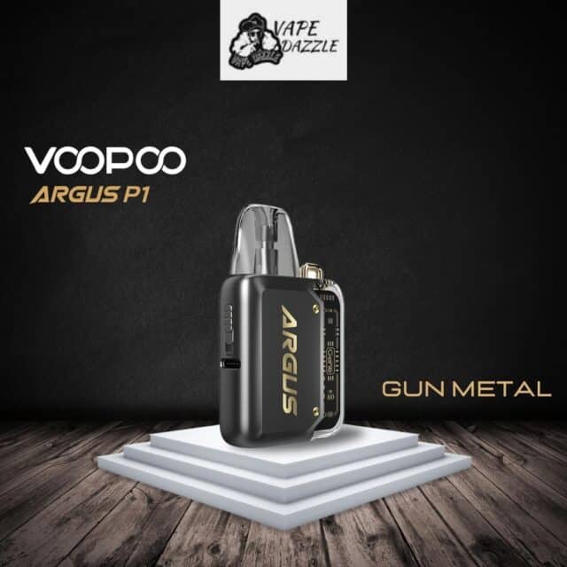 voopoo argus p1 Gun Metal pod