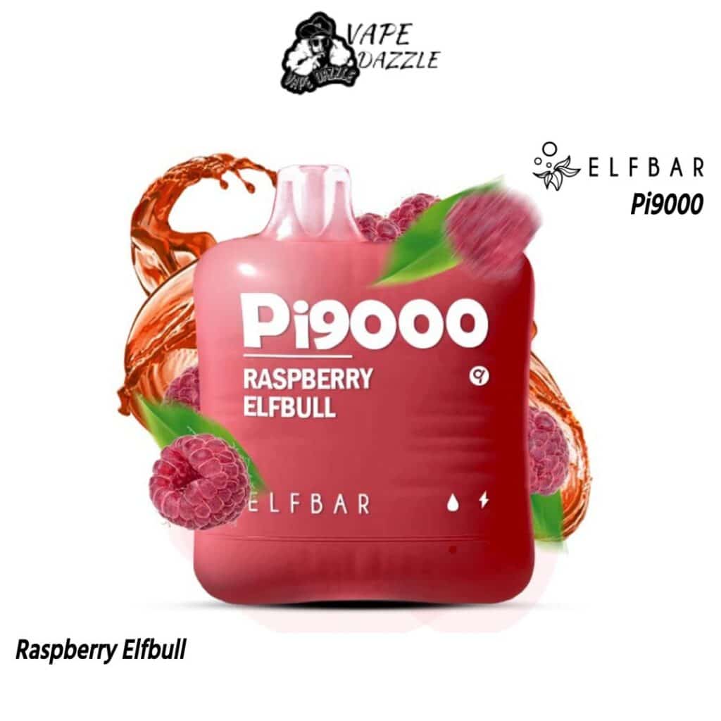 ELF BAR Pi9000 Puffs Raspberry Elfbull