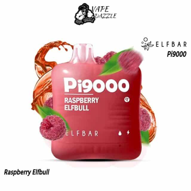 ELF BAR Pi9000 Puffs Raspberry Elfbull