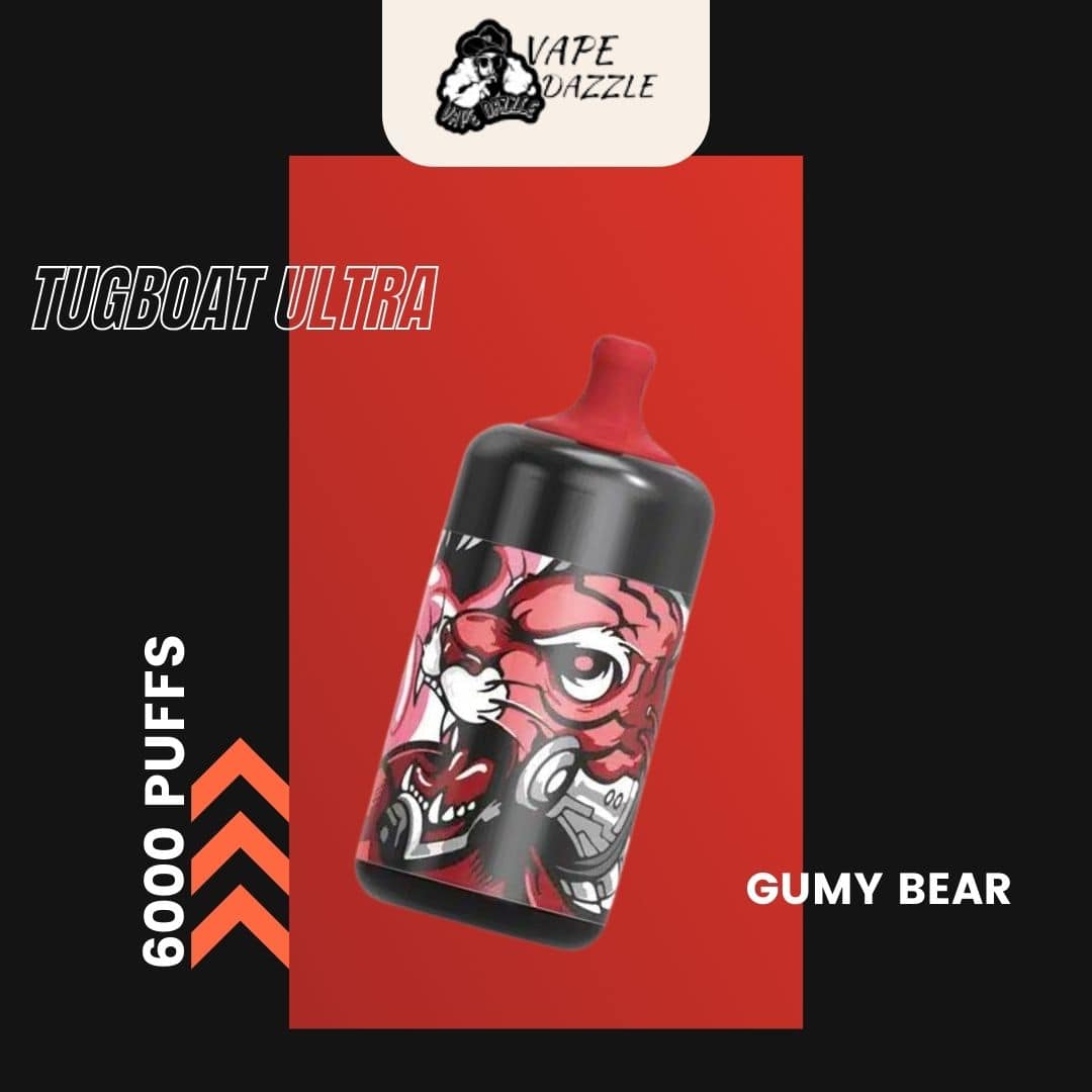 Tugboat Ultra GUMY BEAR flavor 6000 puffs