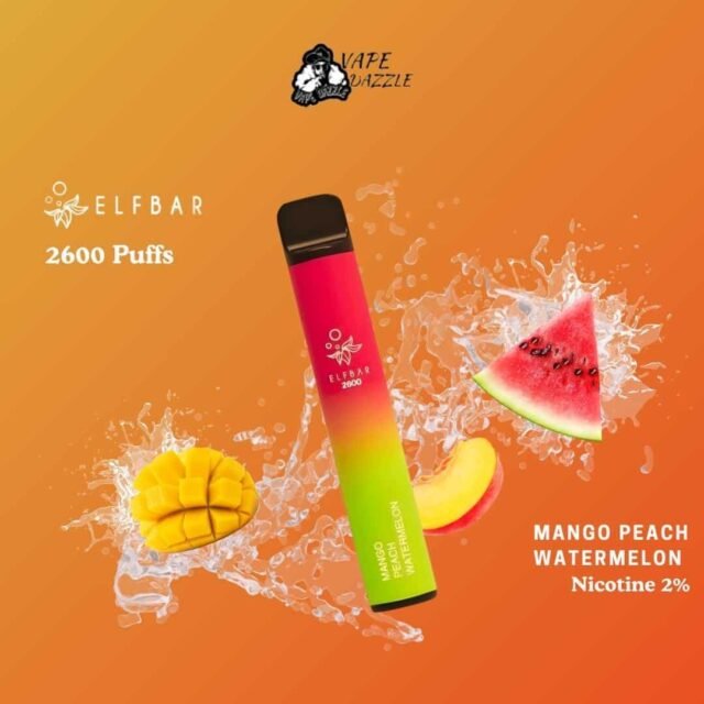 elfbar 2600 mango peach watermelon