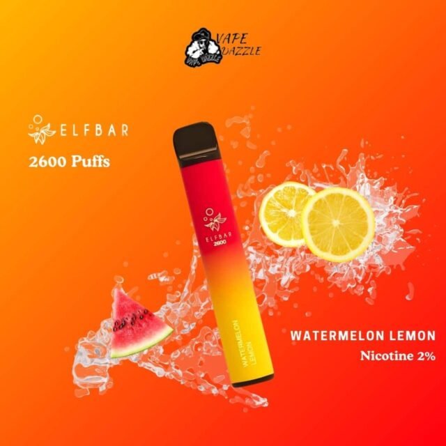 elfbar 2600 watermelon lemon