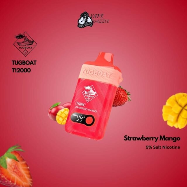 tugboat t12000 strawberry mango