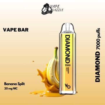 vapes bars diamond banana split