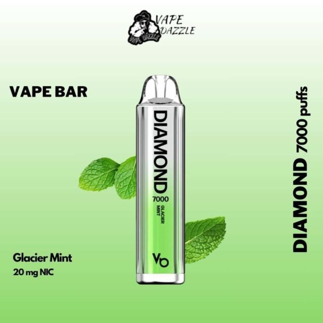 vapes bars diamond glacier mint