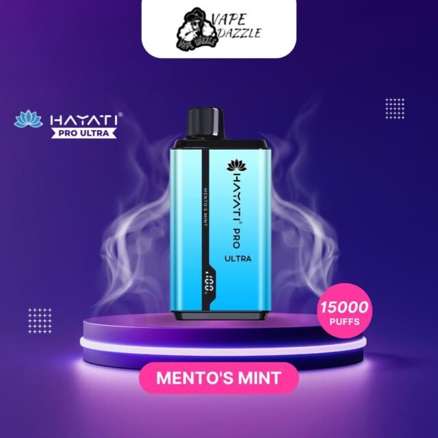 Hayati pro Ultra Mento's Mint 15000 puffs