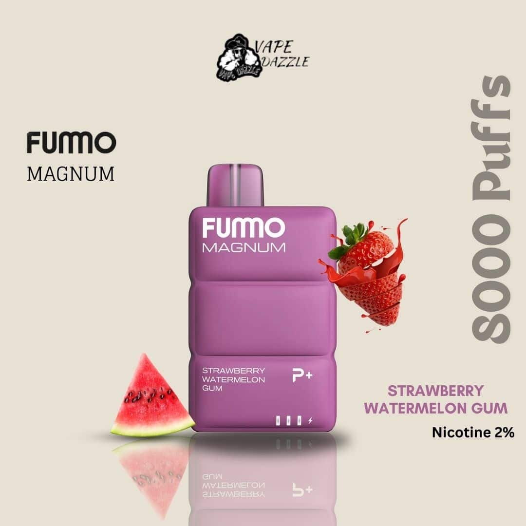 fummo magnum strawberry watermelon gum 8000