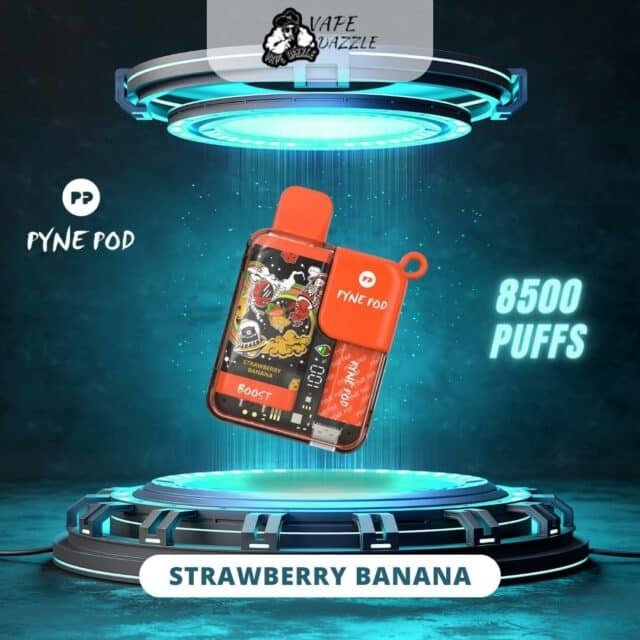 pyne pod strawberrry bannana 8500 puffs