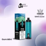 Al Fakher Crown Bar Gum Mint 12000 sound puffs