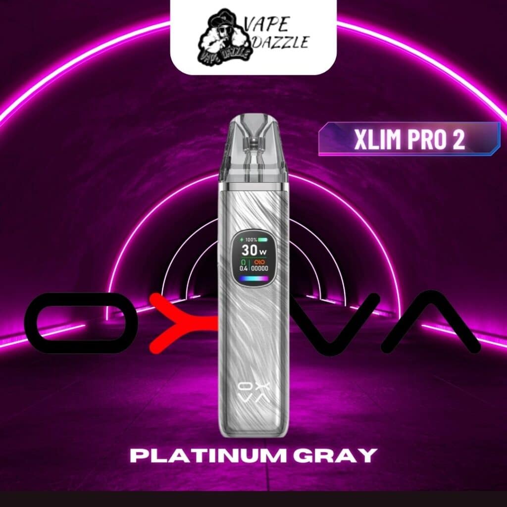 Oxva Xlim pro 2 platinum gray pod system