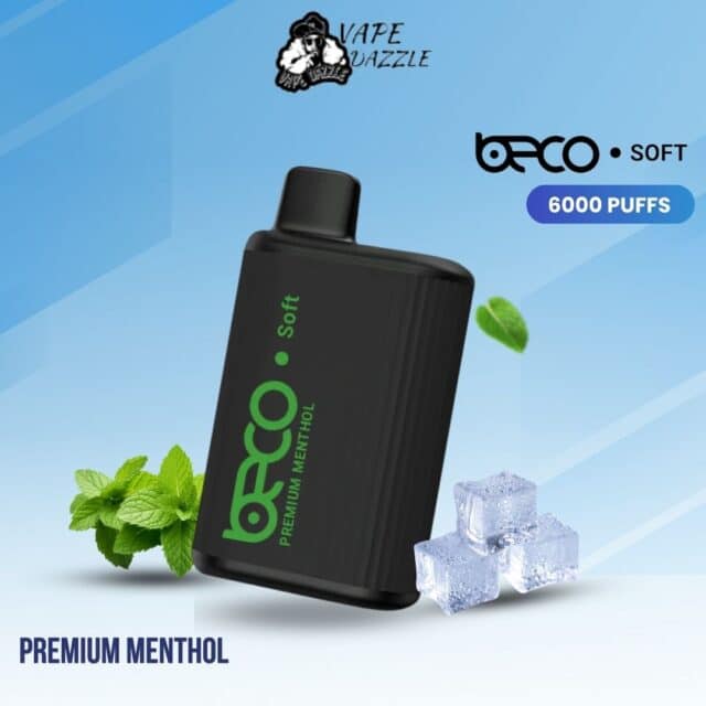 Beco soft Premium Menthol 6000 puffs