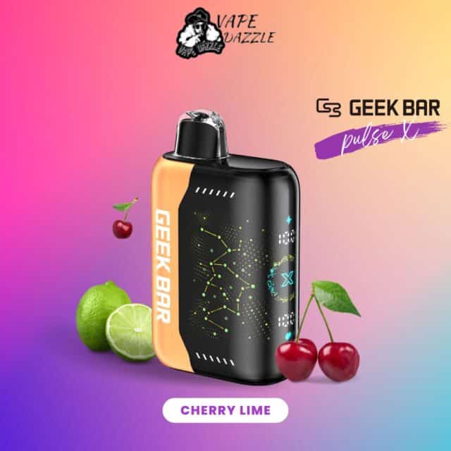 Greek Bar pulse X cherry lime 2k puffs flavours