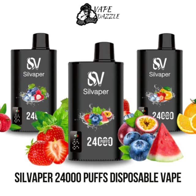 SILVAPER 24000 PUFFS