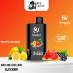 SILVAPER Watermelon Lemon Blackberry 24000 puffs