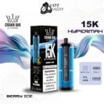 al fakher crown bar hypermax berry ice 15000 puffs