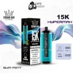 al fakher crown bar hypermax gum mint 15000 puffs