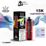 al fakher crown bar hypermax hubba 15000 puffs