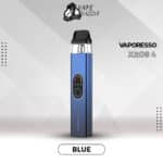 vaporesso xros 4 kit Blue color